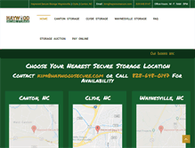 Tablet Screenshot of haywoodsecure.com